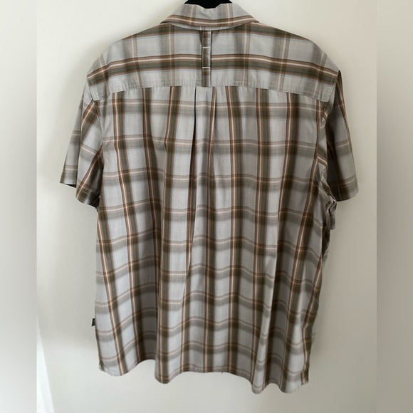 The North Face Men’s Casula Button Down Plaid Short-sleeve Shirt Size XXL EUC - Picture 2 of 4